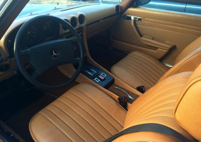 Mercedes Benz interior restoration