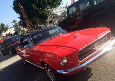 classic Mustang restoration
