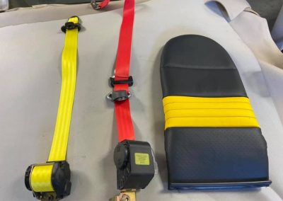 custom racing seat belts installation